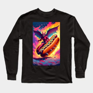 Hot Dog Demon #1 Long Sleeve T-Shirt